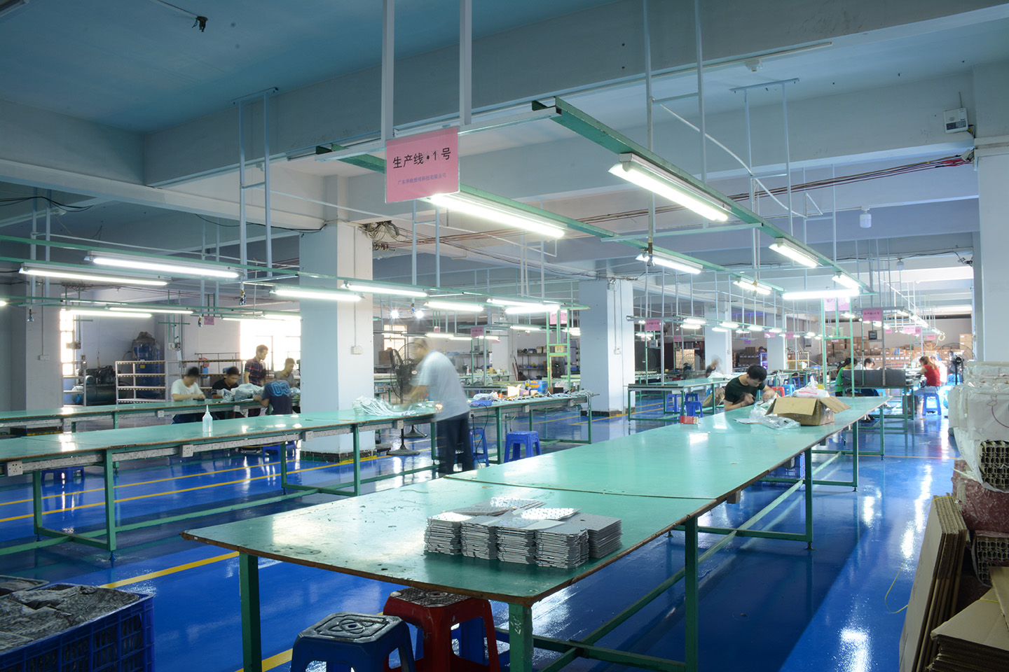 Production workshop production line