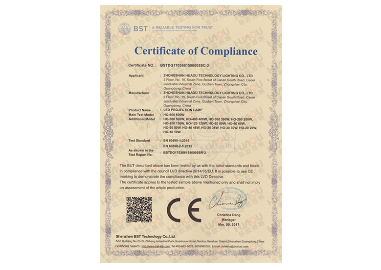Flood light CE