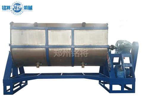 20噸臥式（shì）不鏽鋼真石漆（qī）攪拌機