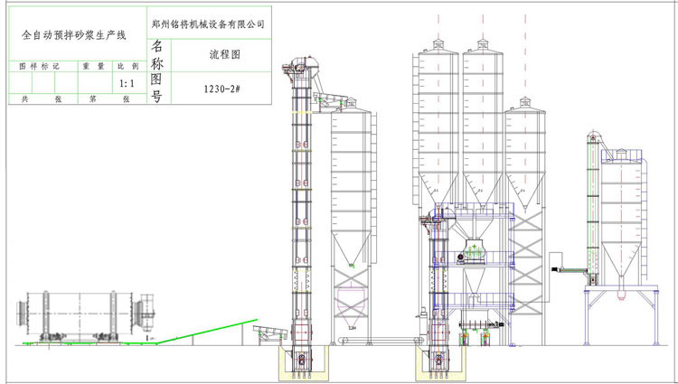 幹粉砂漿設備廠家分享：砂漿設備不（bú）能正常投料的原因
