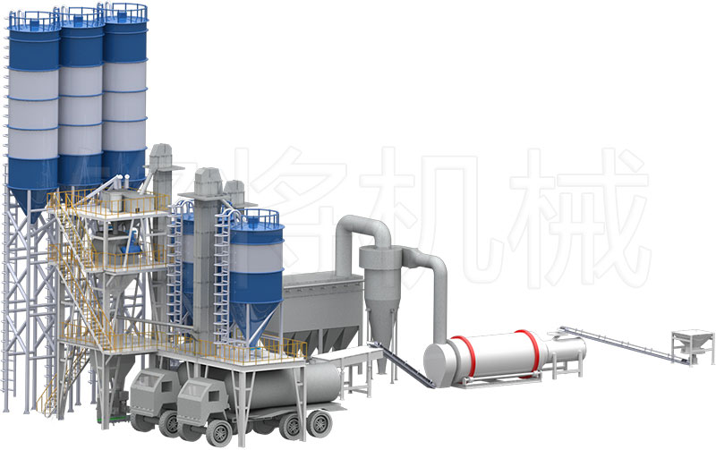 年產30萬噸幹混砂漿設備