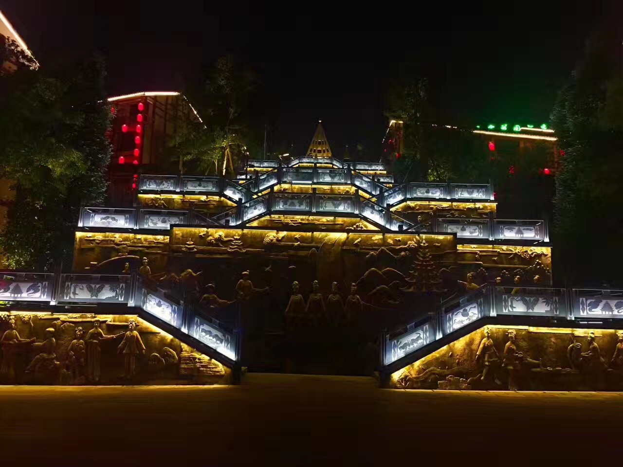 古建亮化-LED洗牆燈.JPG